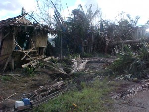 So many homes were destroyed in the villages