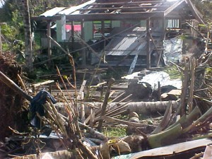 One of our destroyed churches.